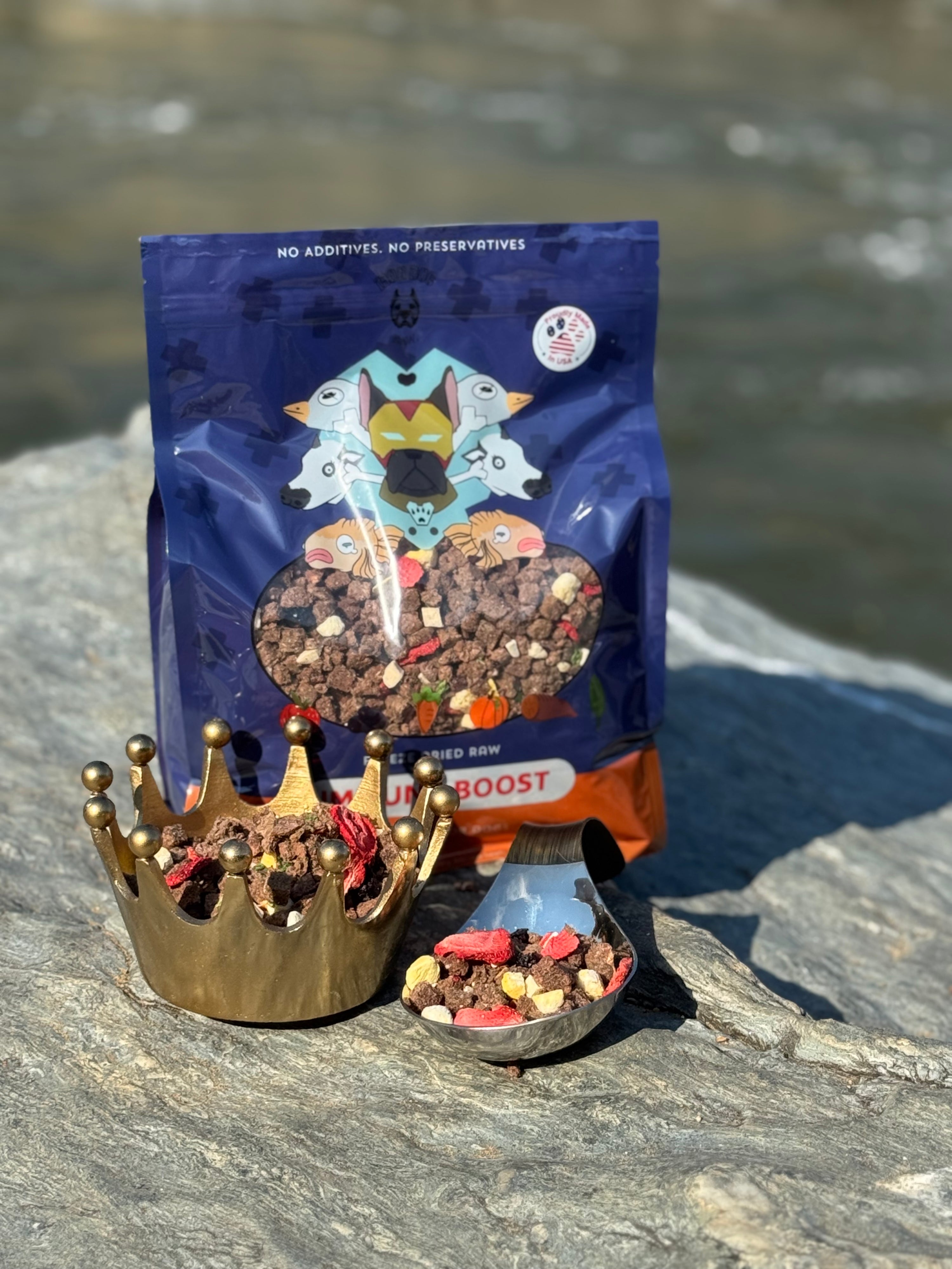 Freeze Dried Raw Dog Food - Immune Boost (Small Batch)