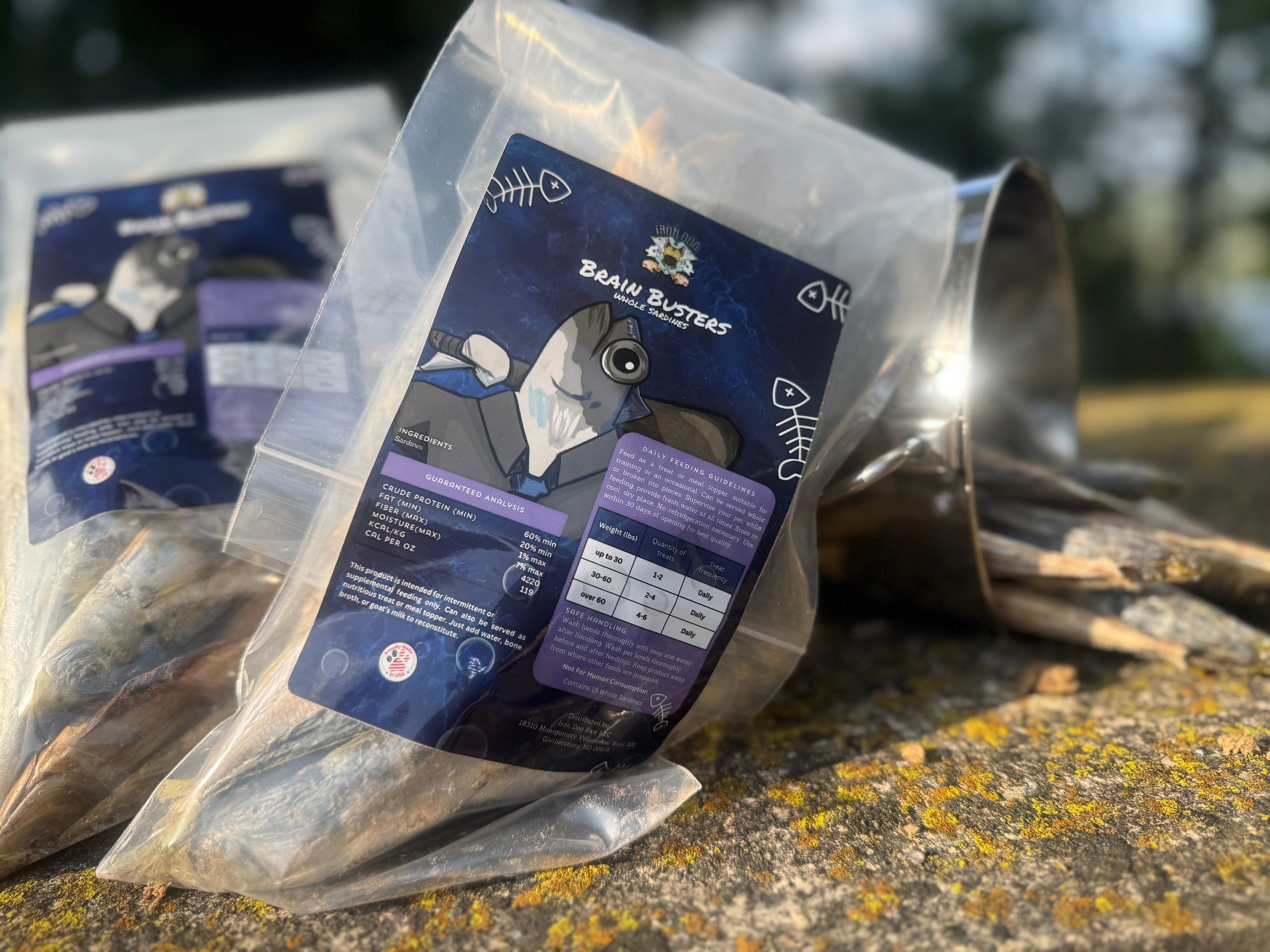 Freeze-Dried Sardines – Brain Busters