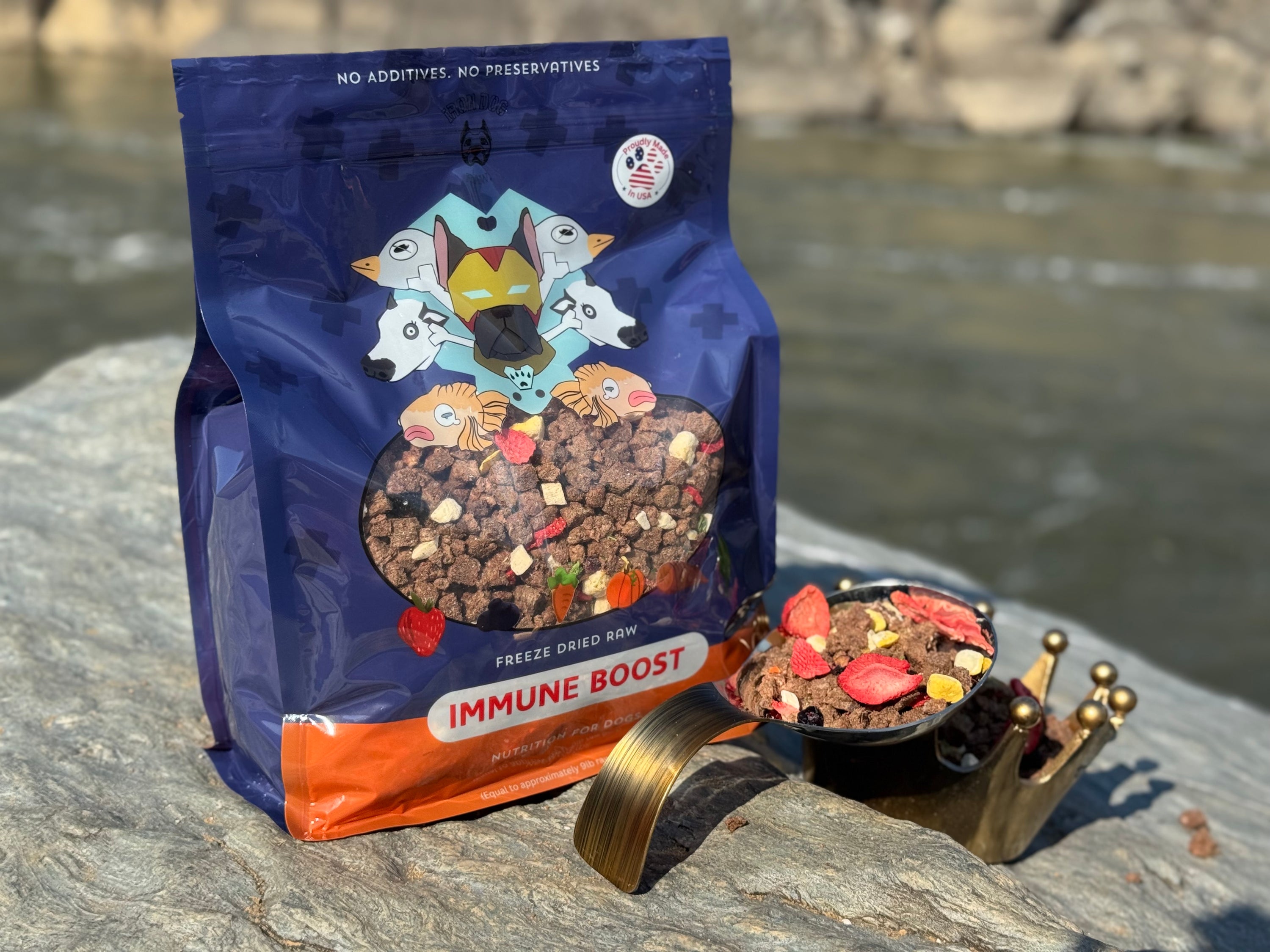 Freeze Dried Raw Dog Food - Immune Boost (Small Batch)