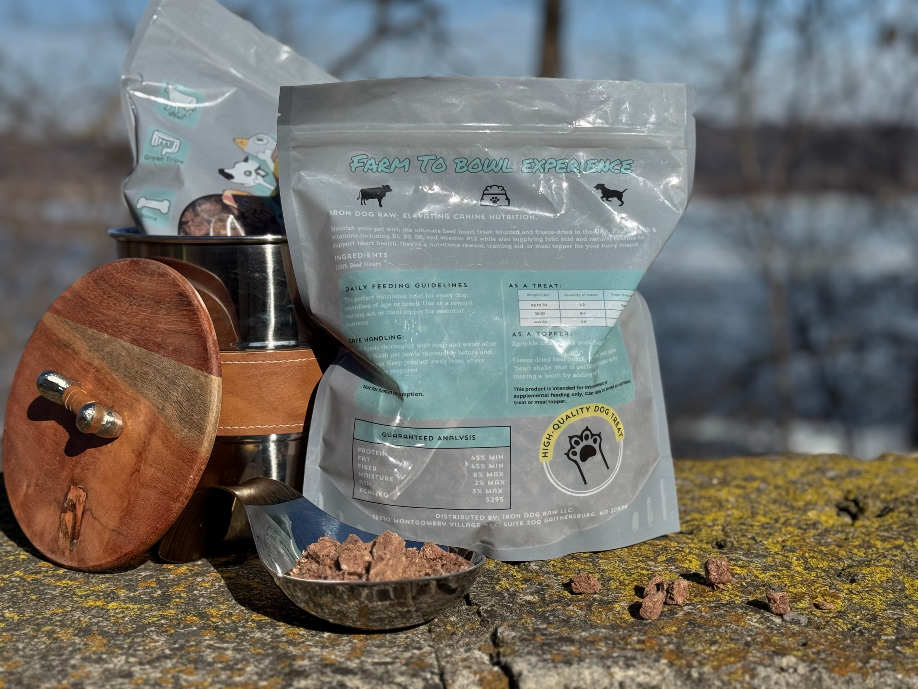 Freeze Dried Raw Treats-Beef Hearts