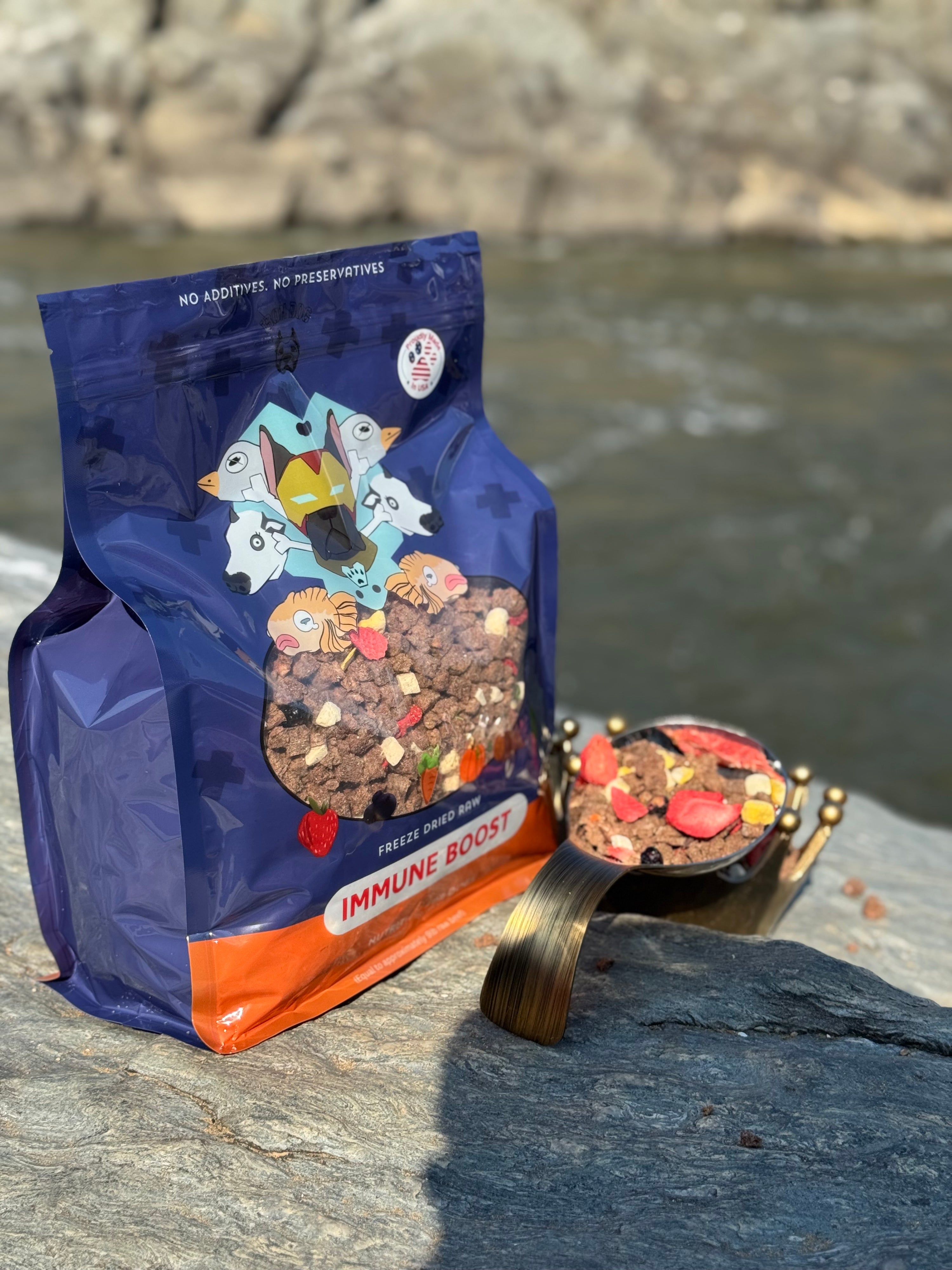 Freeze Dried Raw Dog Food - Immune Boost (Small Batch)