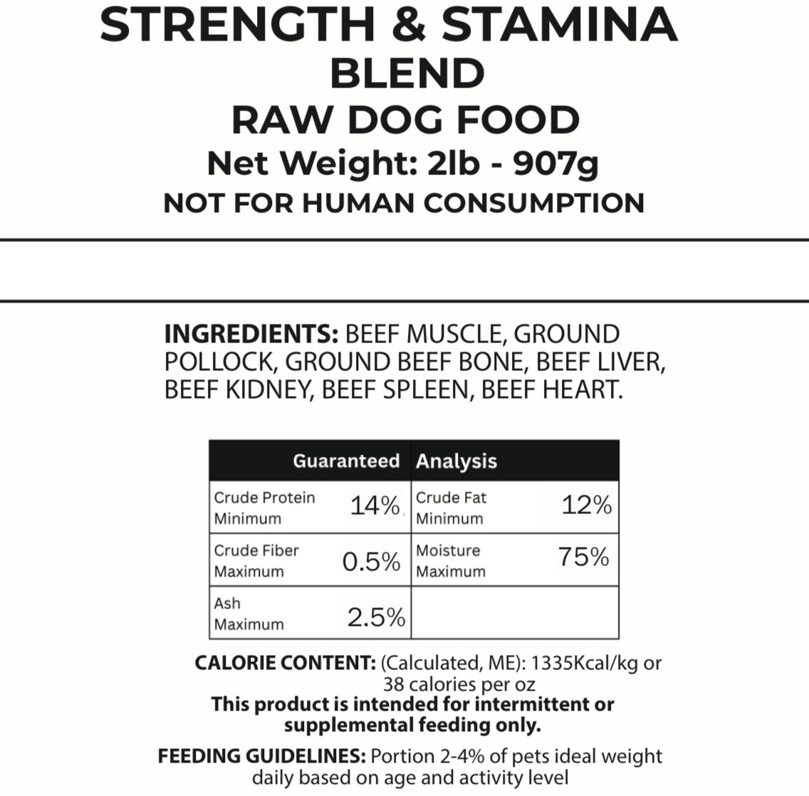 Strength and Stamina Blend